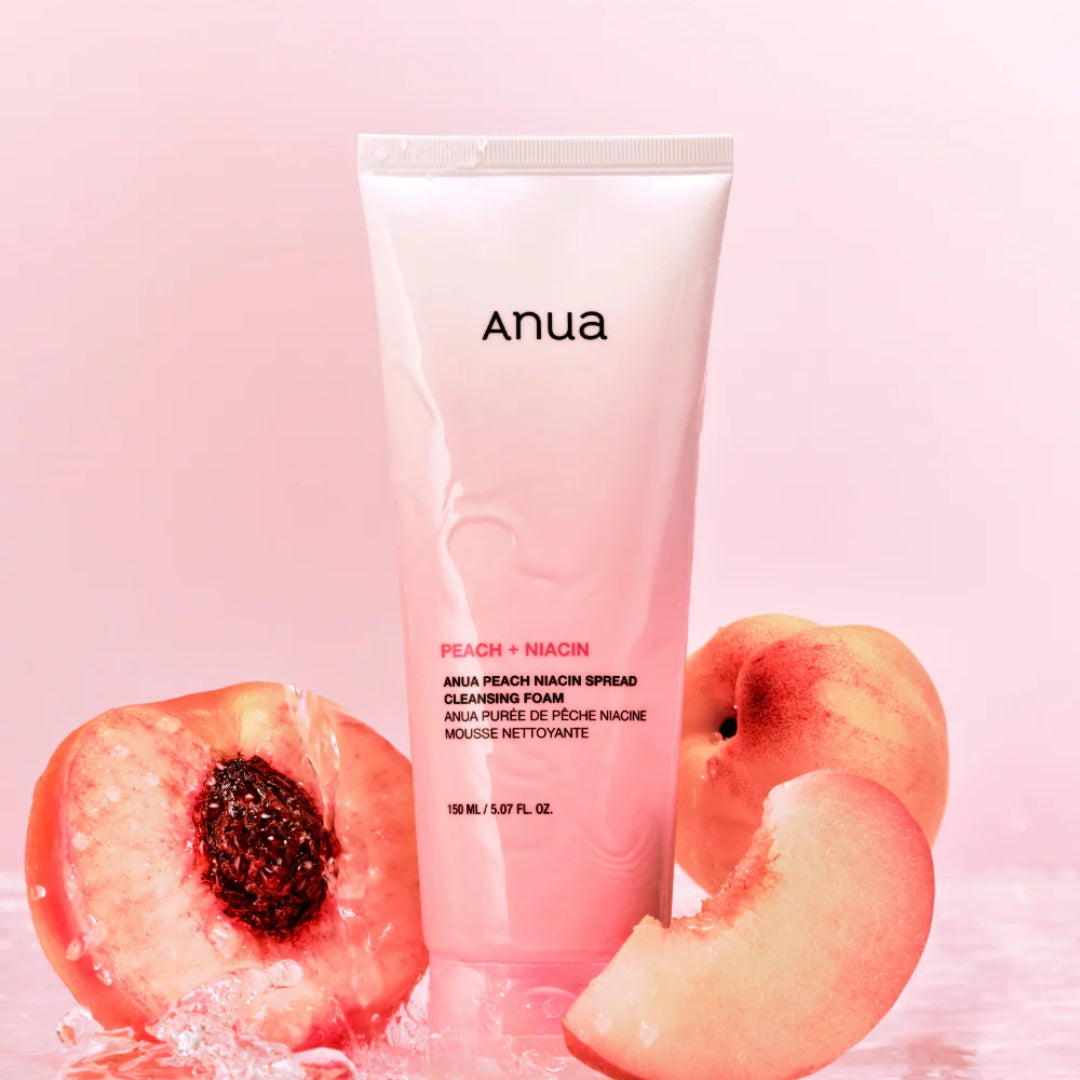 Limpiador Peach Niacin Spread Cleansing Foam Anua