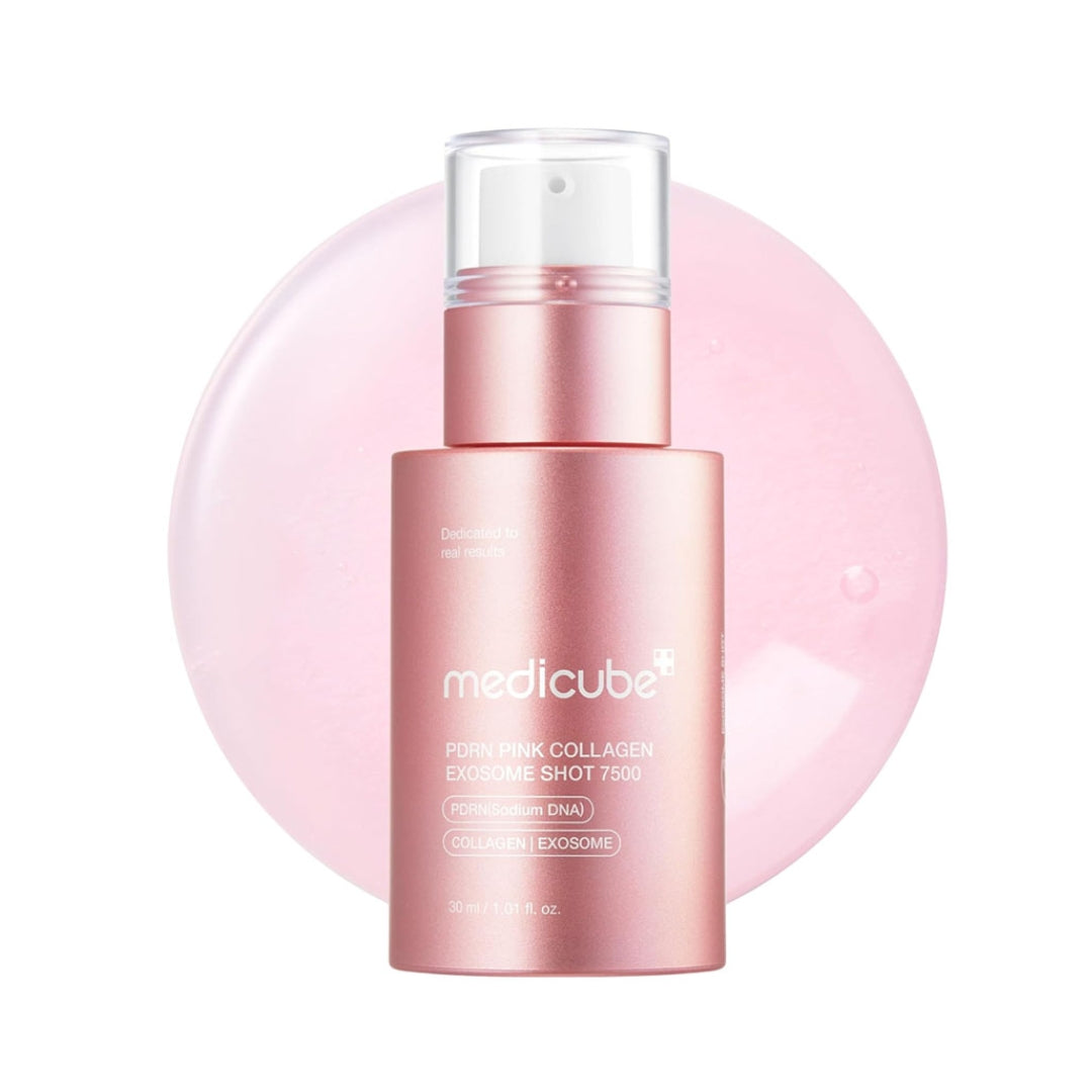 Suero de exosomas rosados PDRN  7500 (30 ml) Medicube PDRN Pink Exosome Shot Serum 7500 (30ml)