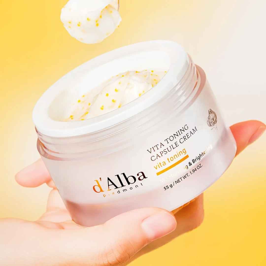 Crema tonificante en cápsulas Cream Vita Toning trufa blanca Capsule 55 ml d´Alba