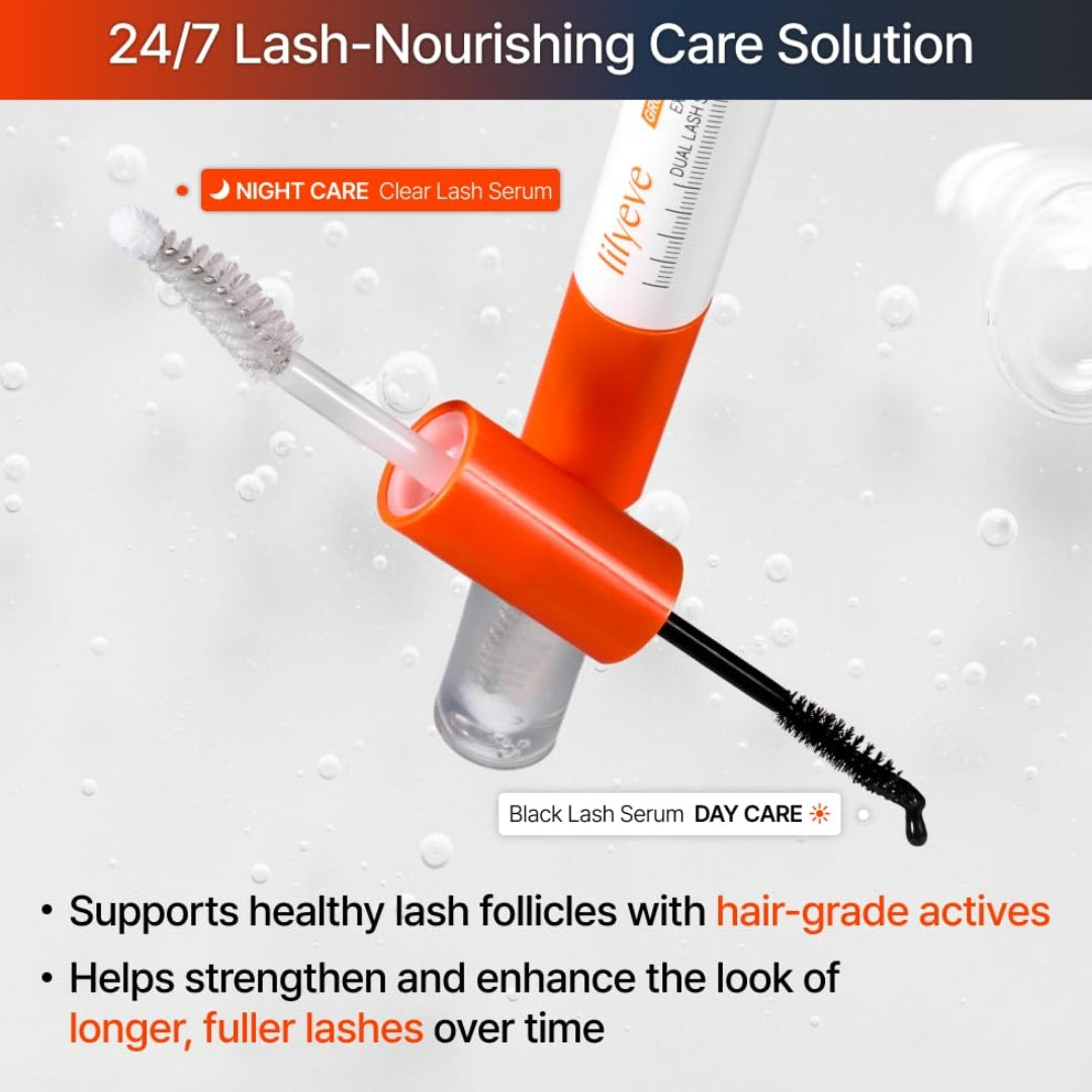 Serum de Pestañas con aplicador doble Grow:Turn Exosome Dual Lash Serum 8ml lilyeve