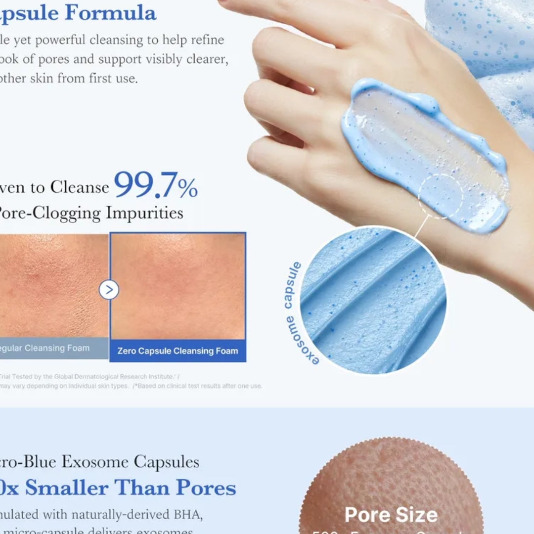 Limpiador espumoso Zero Pore SA Clear Capsule Cleansing Foam medicube   120g / Zero Pore SA Clear Capsule Cleansing Foam   medicube