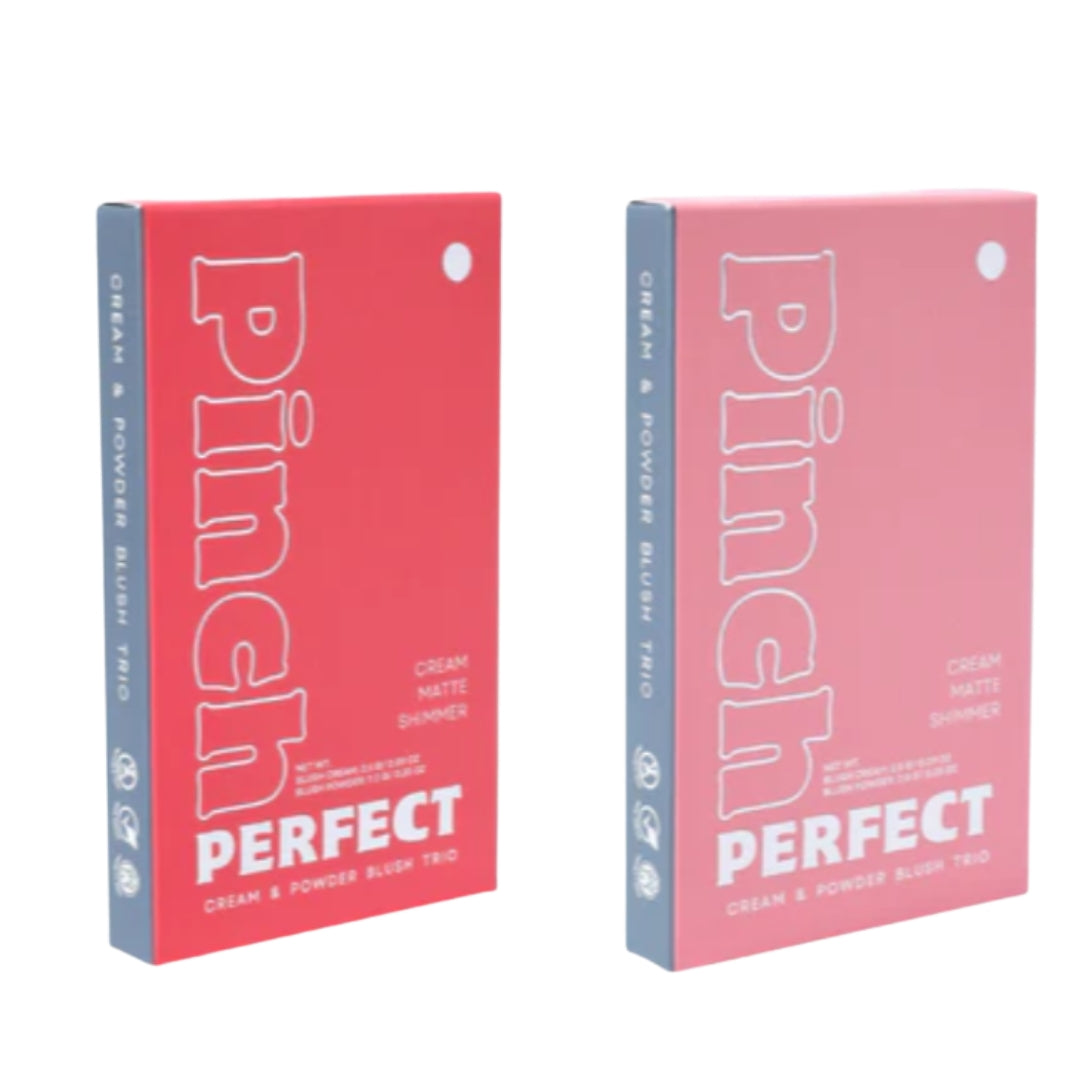 Trio de Blush Pinch  Perfect  Cream + Powder Blush Ozelab