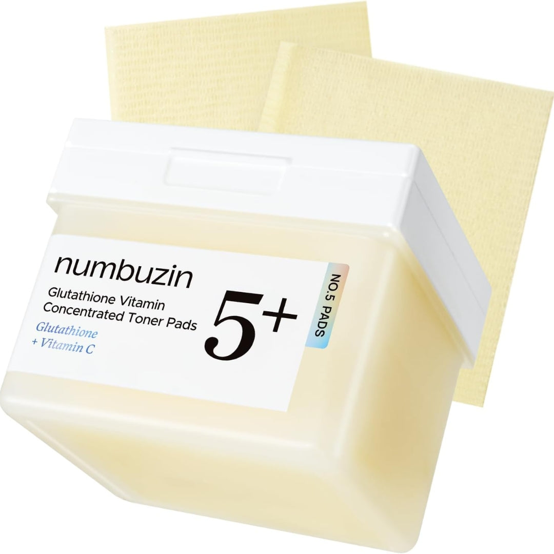 Pads No.5+ Glutathione Vitamin Concentrated Toner Pads - 70 unidades numbuzin