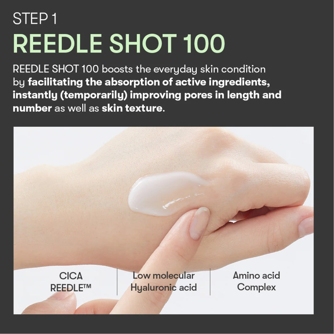 Mascarilla facial VT Reedle Shot 100 2-Step Mask VT Cosmetics