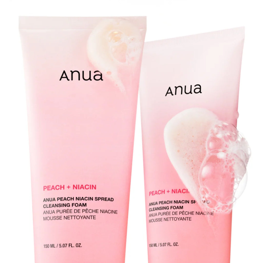 Limpiador Peach Niacin Spread Cleansing Foam Anua