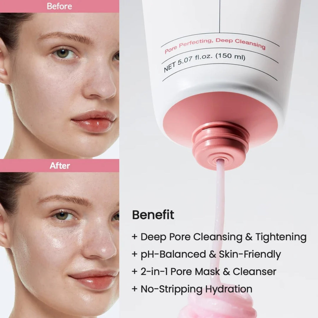 Mascarilla de colágeno que se transforma en limpiador facial en espuma - 150 ml Biodance