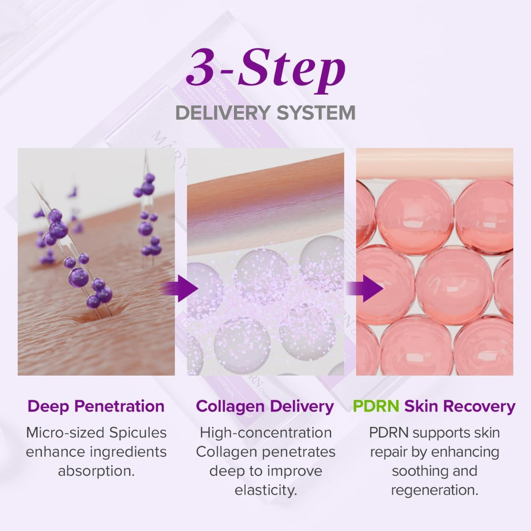 Crema de Colageno Spicule Collagen PDRN 1000 15g  By Mary & May