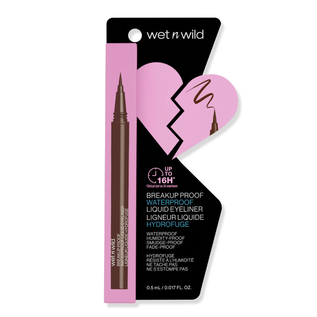 Delineador Liquido  Breakup Proof Waterproof - Wet n Wild