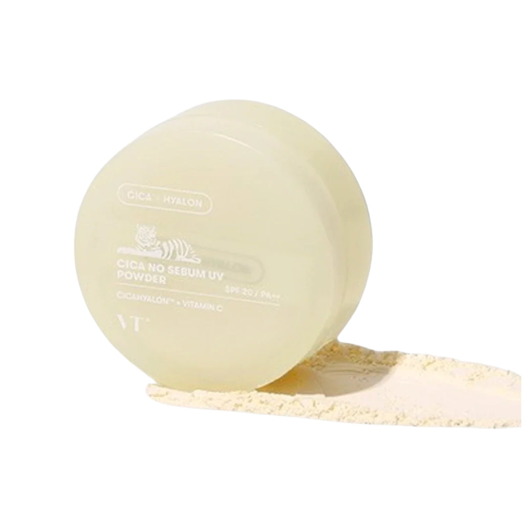 Polvos Suelto Cica no Sebum Uv Powder SPF 20 + Vitamina C 5ml  Vt Cosmetics