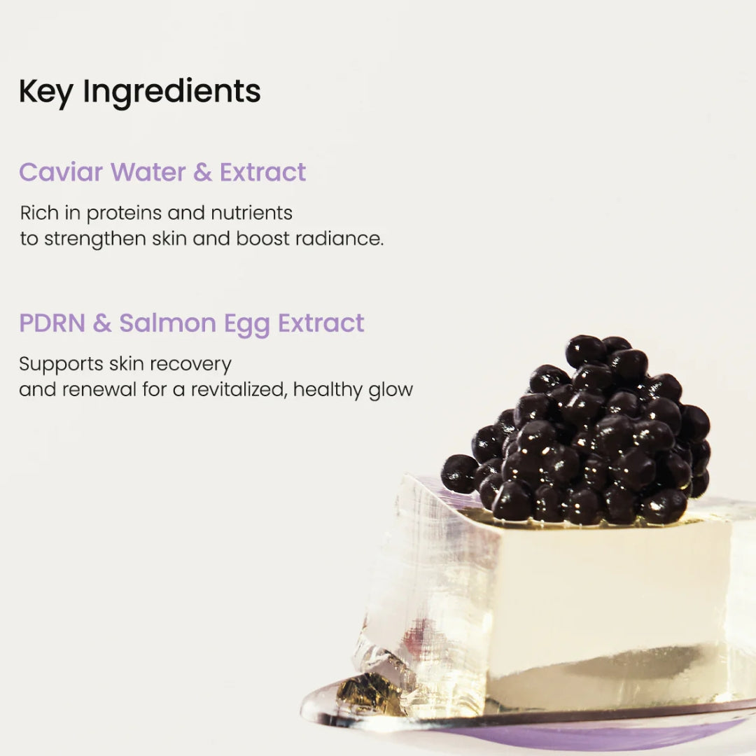 Mascarillas de Caviar Rejuvenating Caviar PDRN Real Deep Mask 4 unidades Biodance 4554