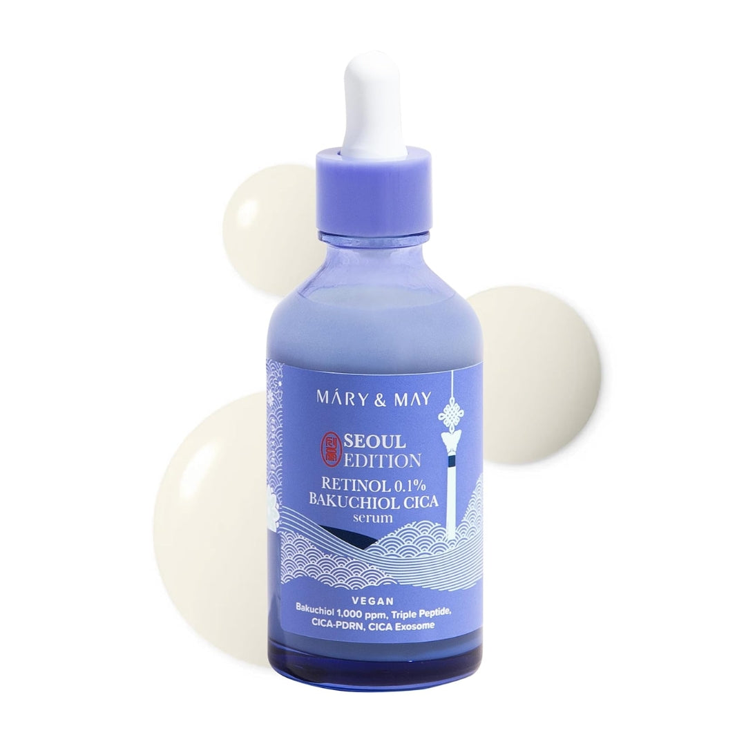Serum Retinol 0.1% Bakuchiol Cica SEOUL EDITION 80ml Mary&May
