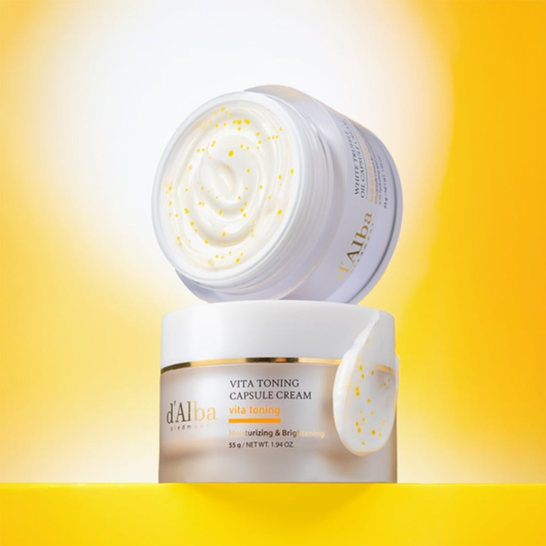 Crema tonificante en cápsulas Cream Vita Toning trufa blanca Capsule 55 ml d´Alba