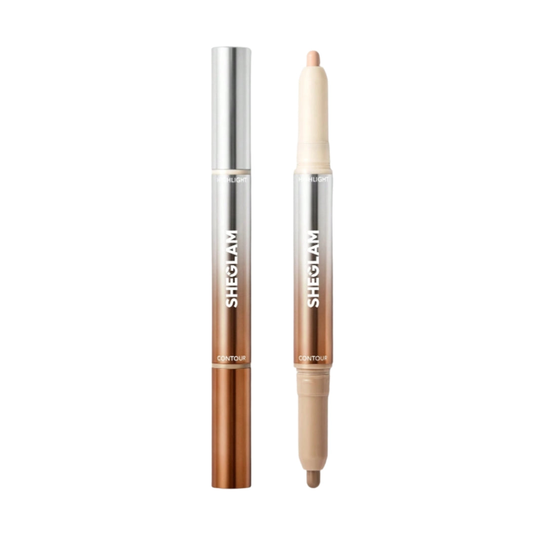 Delineador Para Contorno Y Resaltador De Nariz Fine Line 2 En 1 Sheglam
