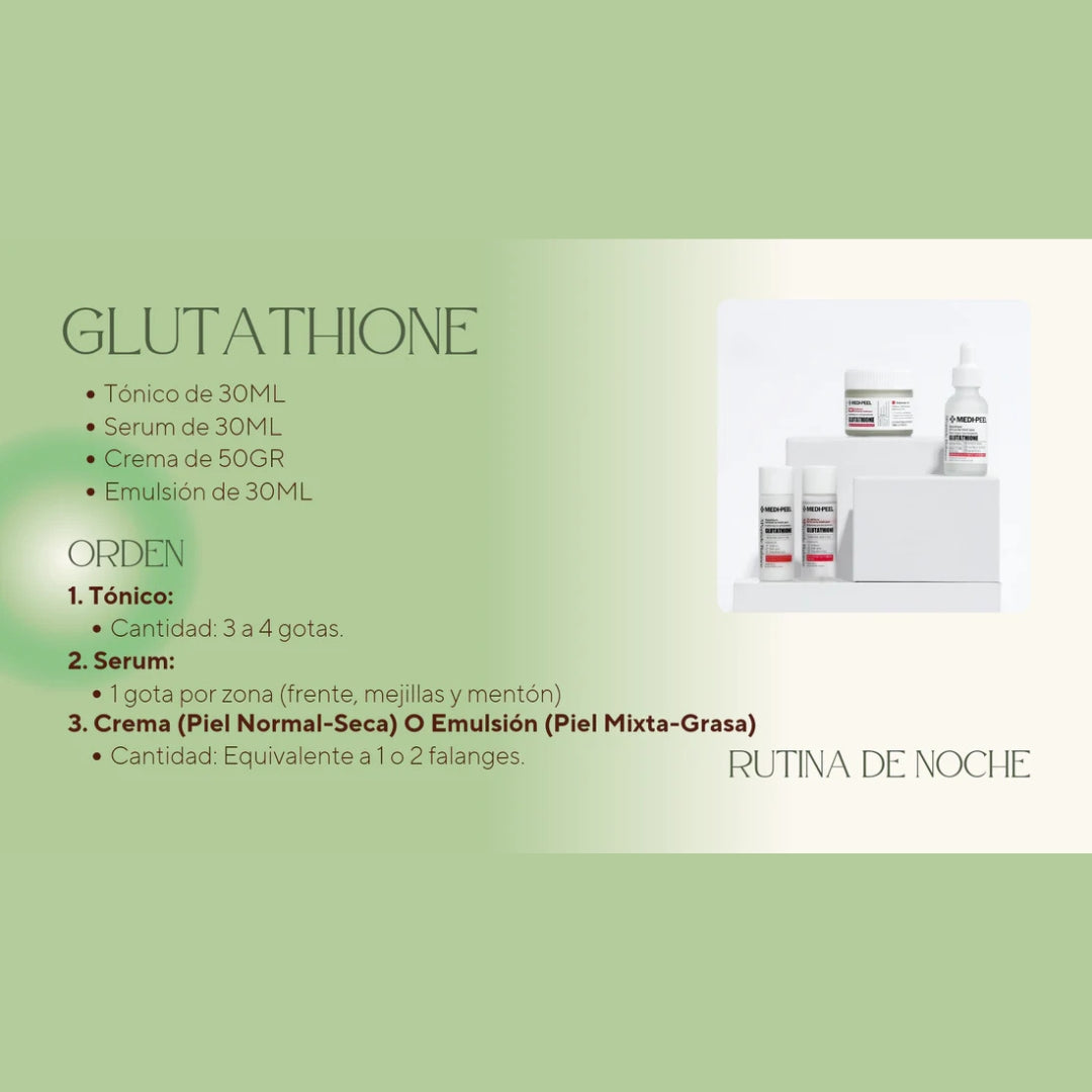 Kit Multi Cuidado - Glutathione 600  - MEDI-PEEL