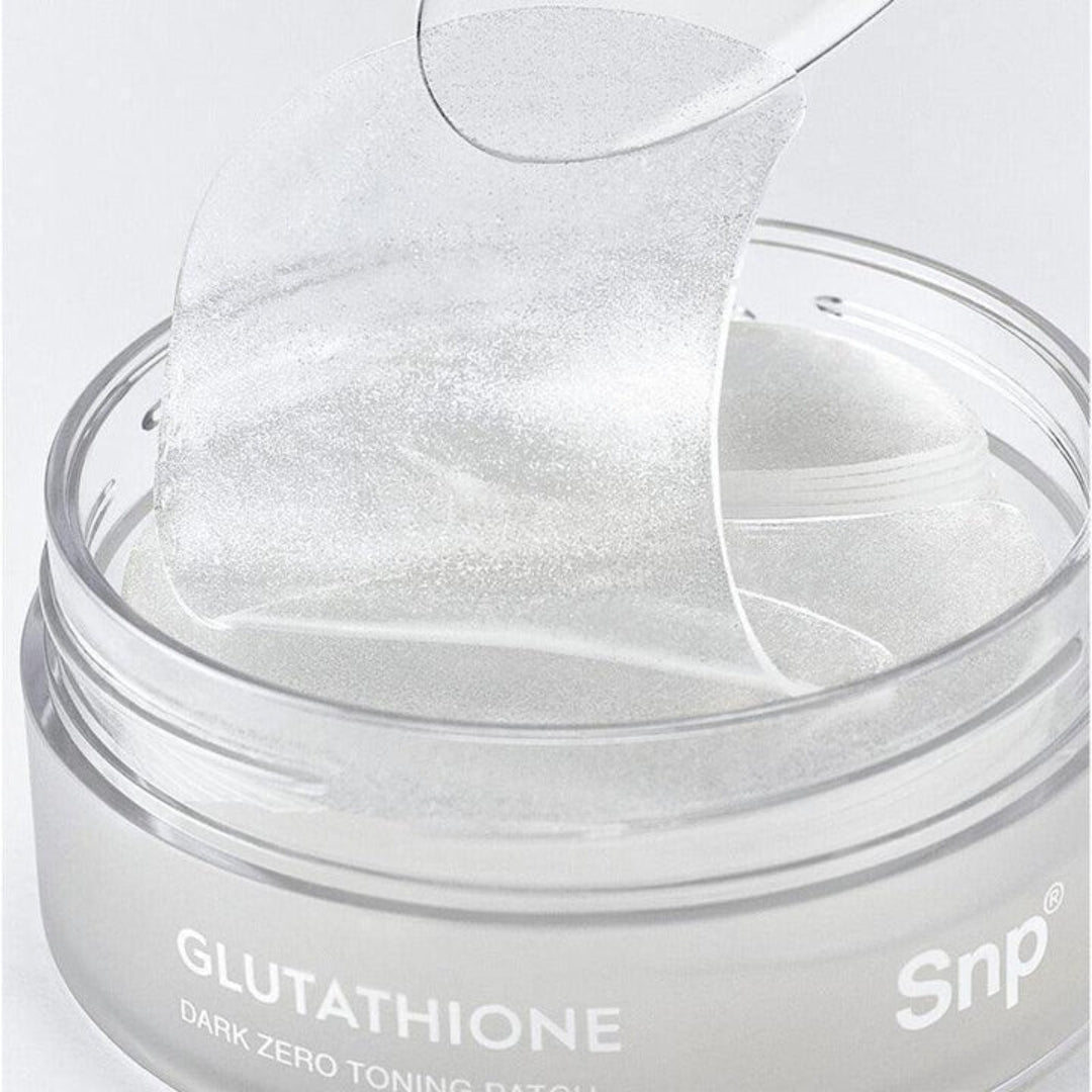 Parches De Ojos tonificante Glutathione Dark Zero 60u SNP