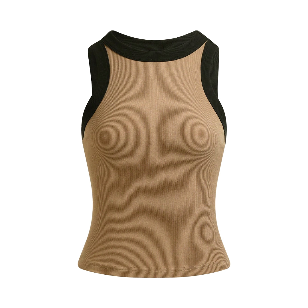 BASICS Top tank unido en contraste