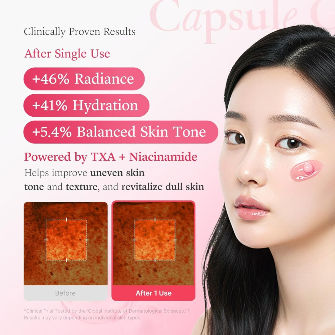 Crema en Cápsulas con Ácido Tranexámico y Niacinamida TXA Niacinamide Capsule Cream