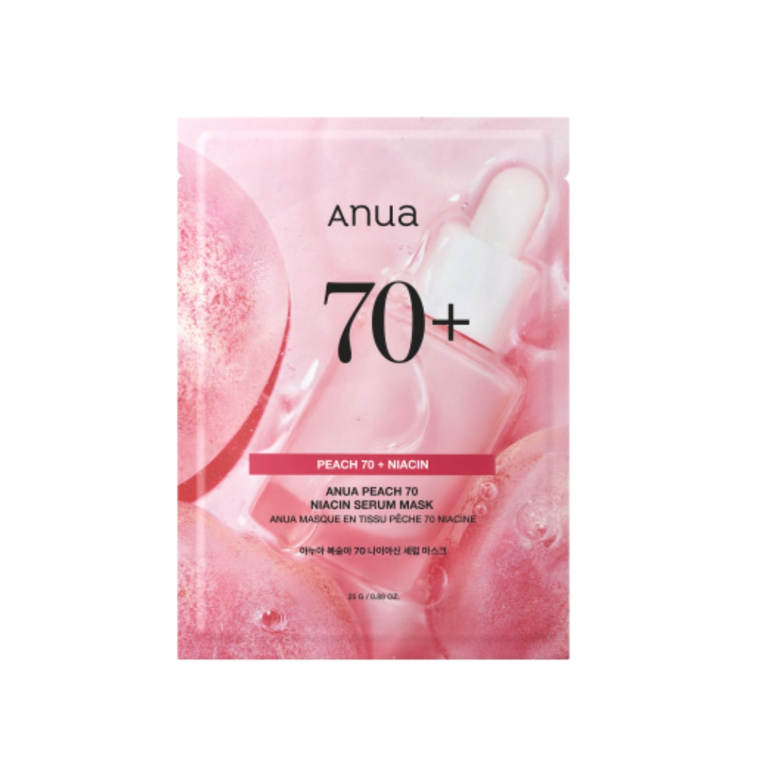 Mascarilla Facial Hidratante Peach 70 Niacin Serum Mask 25g  Anua