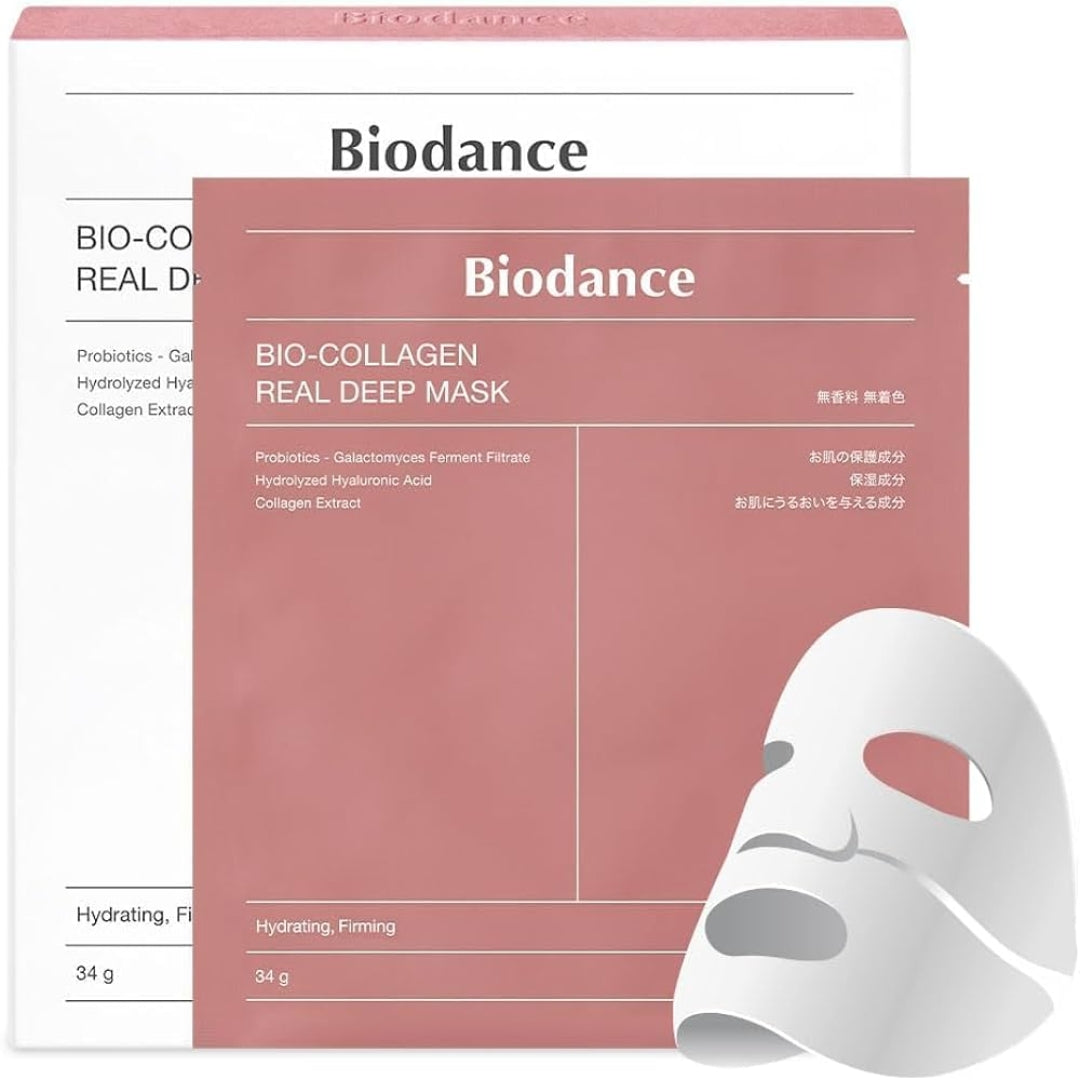 Mascarilla De Colageno Pack de 4 Unidades  Biodance