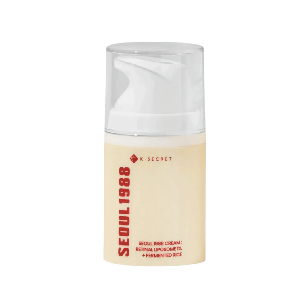 Crema Hidratante con Retinal Liposome 1% + Fermented Rice 50ml Seoul 1988 KSECRET