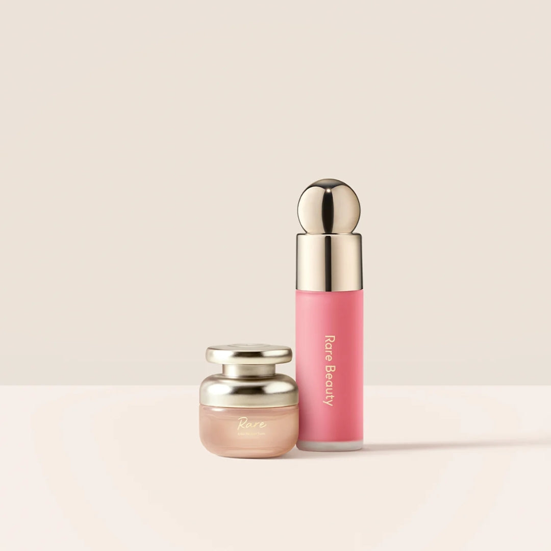 Selena’s Faves Mini Fragrance & Blush Set Mini de fragancia y rubore Rare Beauty