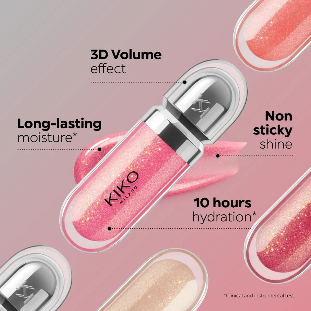 3D Hydra Lip Gloss - Kiko Milano