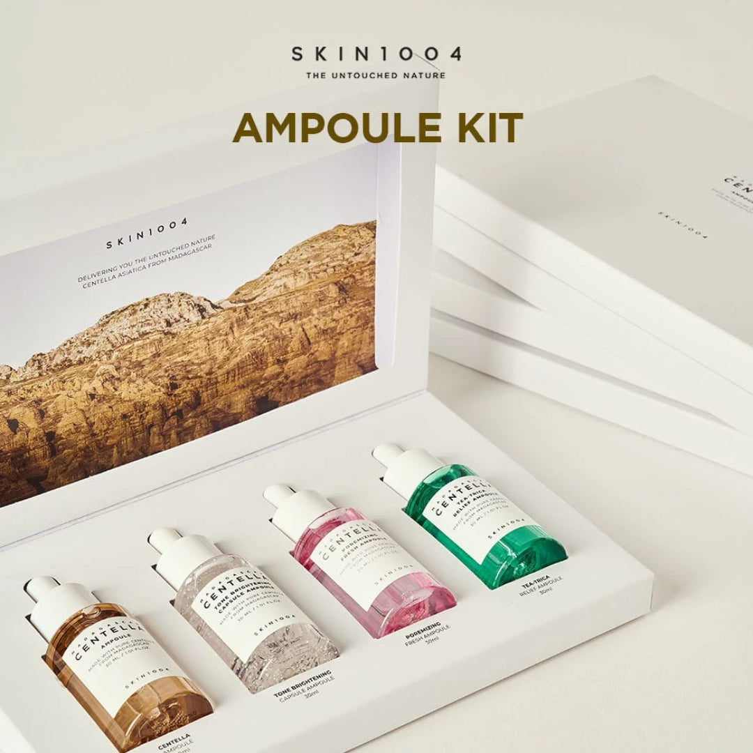 Kit Mini Serum Ampoule Kit - 4 de 30ml Madagascar Centella Skin1004