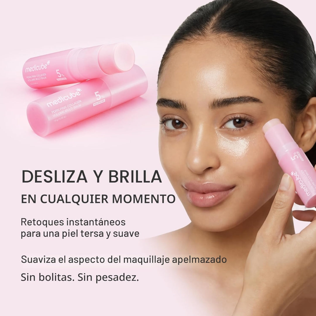 Bálsamo múltiple de colágeno PDRN  Volufiline,  NAD, colágeno 10g Medicube
