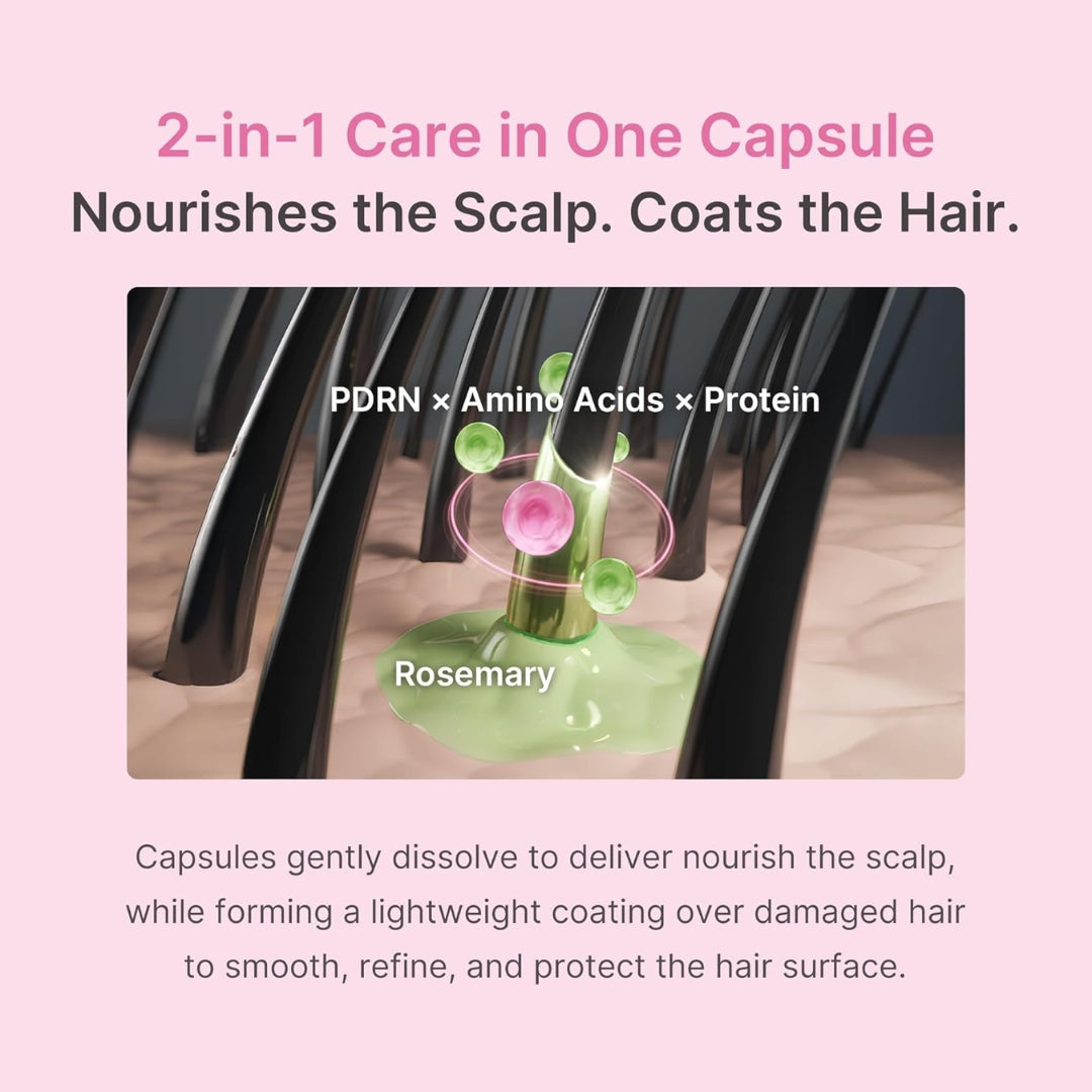 Combo de Shampoo, acondicionador y serum romero y PDRN Rosemary PDRN Medicube