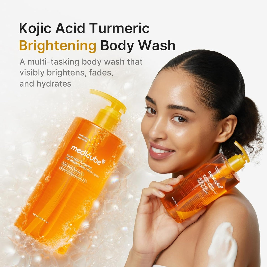 Gel de Ducha con Kojic Acid Turmeric Vita Brightening Body Wash 400ml Medicube