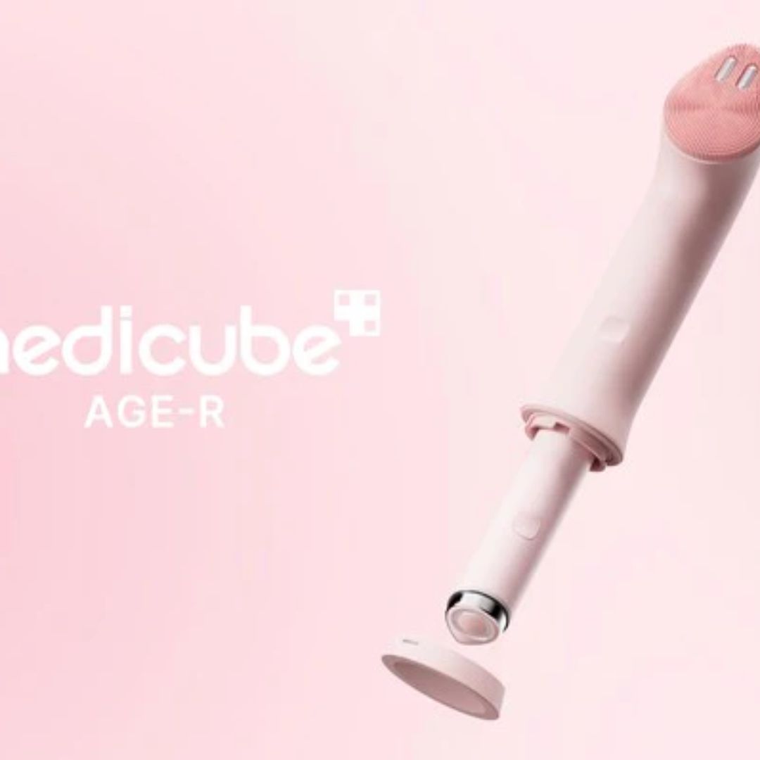 AGE-R Booster Facial Cleansing Device Head - Pink Cabezal rosa para dispositivo de limpieza facial Medicube