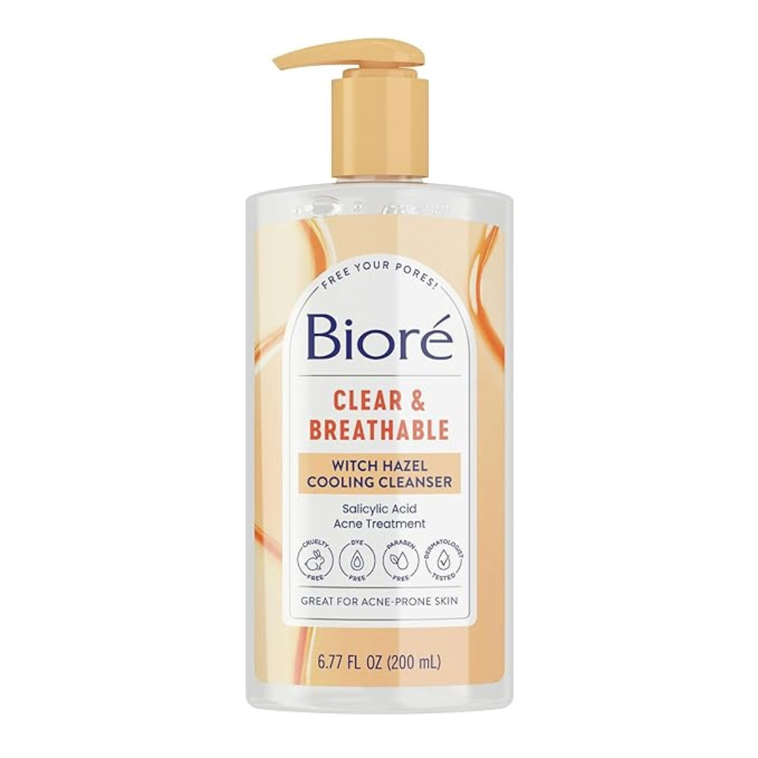 Limpiador  Clear & Breathable Cooling Cleanser Biore