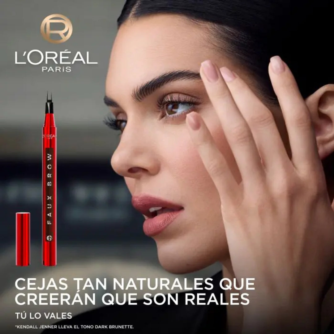 Lápiz Rotulador de Cejas Faux Brow  Semipermanente  L'Oréal París Infalible o5