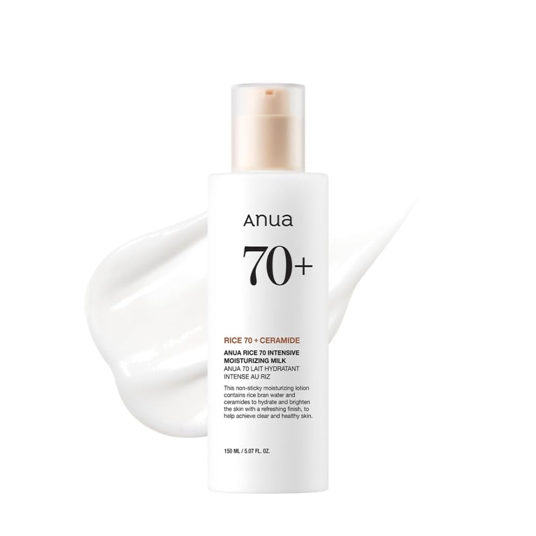 Leche hidratante intensiva, loción Rice 70 150ml Anua