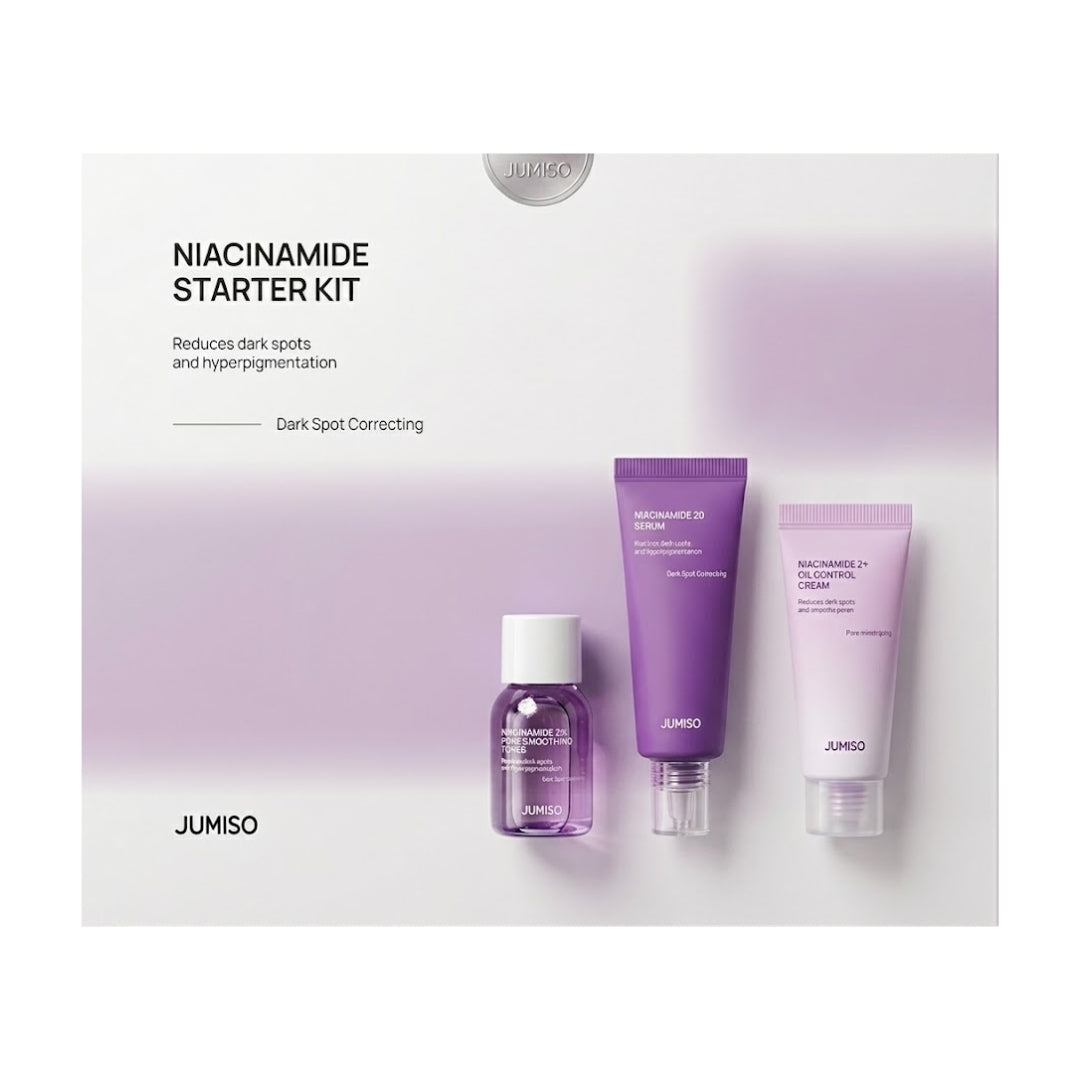 Kit 3 piezas  Niacinamide Starter Jumiso