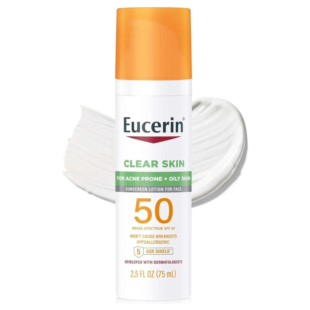 Protectora Sola Clear Skin SPF 50  75ml Eucerin