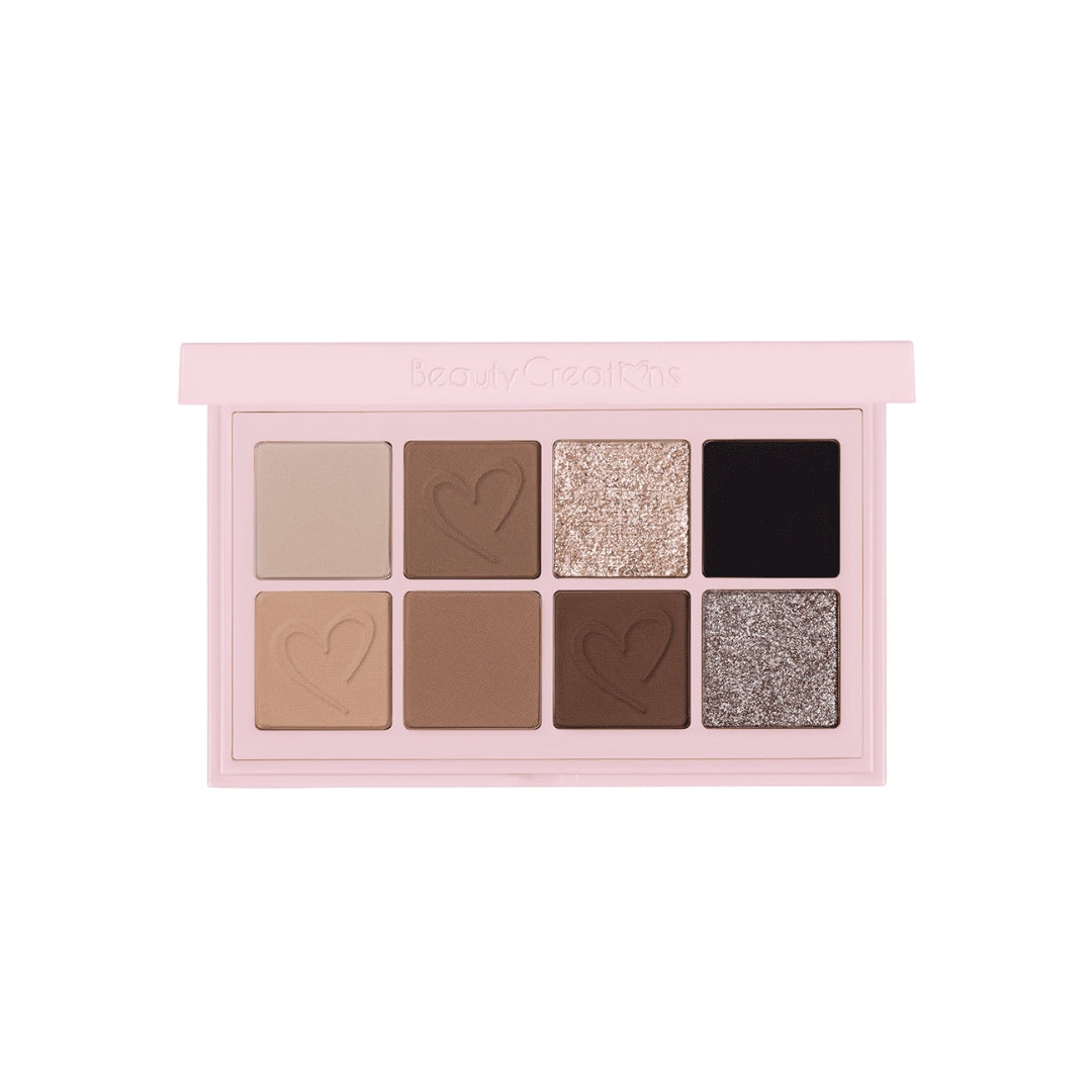Mini Paleta De Sombra Duet Palette “Grungy Greys” – Beauty Creations