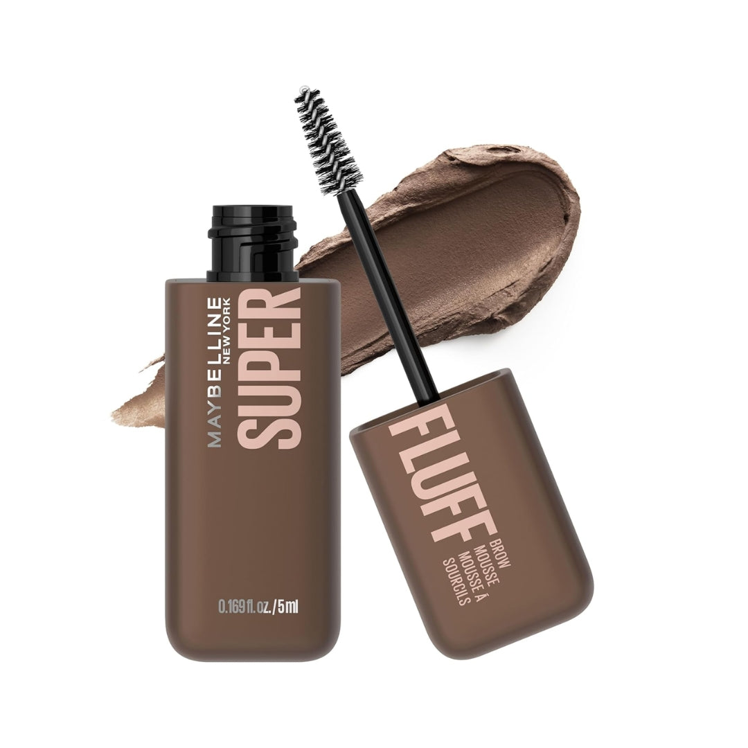 Gel De Cejas Con Color Superfluff - Mousse voluminizador para cejas Maybelline