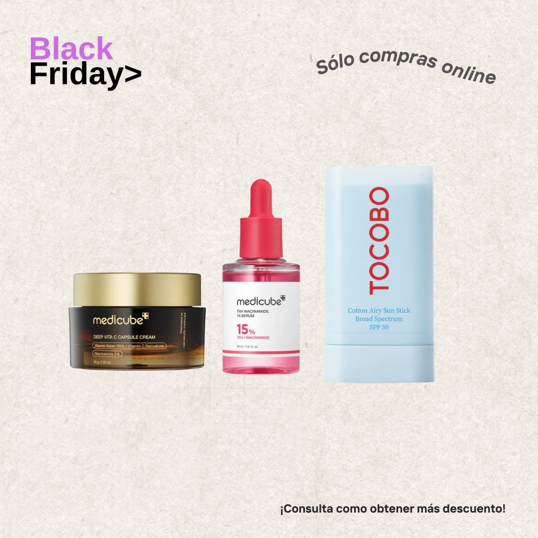 Combo Rutina Anti-Manchas Black Friday Medicube Tocobo