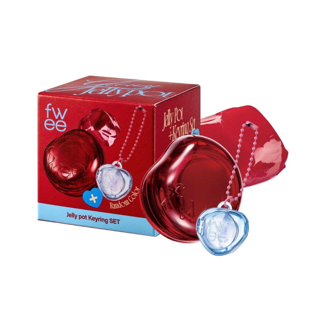 Jelly pot Keyring Set Multiuso labial y blush  Lip&Cheek Glowy  fwee