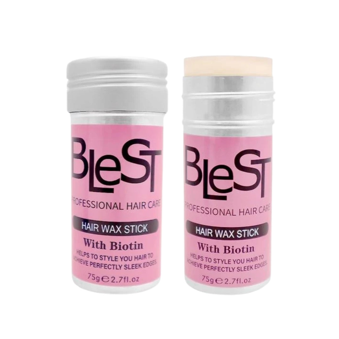 Barra Fijadora para Cabello  Wax Stick  Blest Hair with Biotin 2.7oz 75g Blest